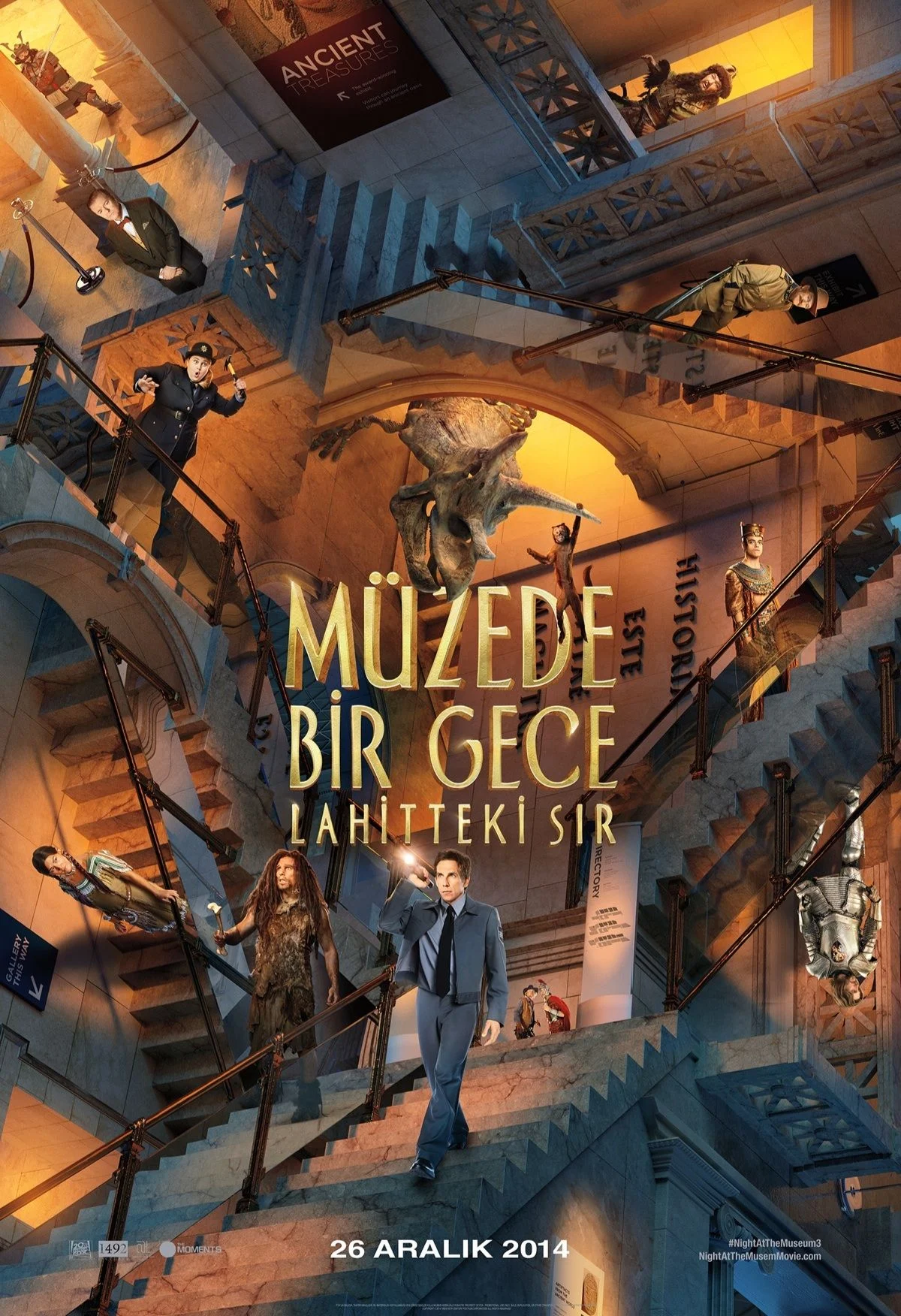 Müzede Bir Gece 3 izle